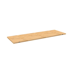 Canvas Natural Bamboo Top Frame Shelf 114.5 x 38 x 2cm (45 x 14 4/5 x 4/5") - Pack 1