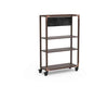 Canvas Dark Lux Base Frame With Casters - Pack 1