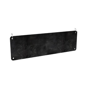Canvas Sign with Hooks 94 x 29 x 1cm (37 x 11 2/5 x 2/5") - Pack 1