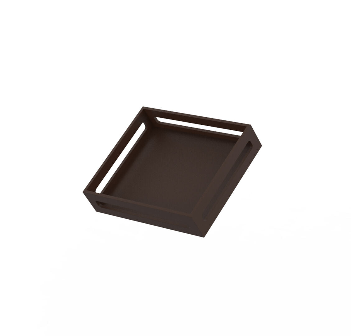 Cantine Dark Bamboo Crate 44 x 37.5cm (17 1/2 x 14 1/2") - Pack 1