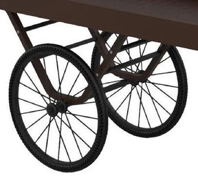Cantine Black Cart Wheels - Pack 1