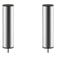 Modular Stainless Steel High Bar Segment Set 2 Piece 30.5cm (12") - Pack 1