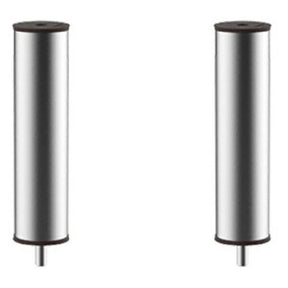 Modular Stainless Steel High Bar Segment Set 2 Piece 30.5cm (12") - Pack 1