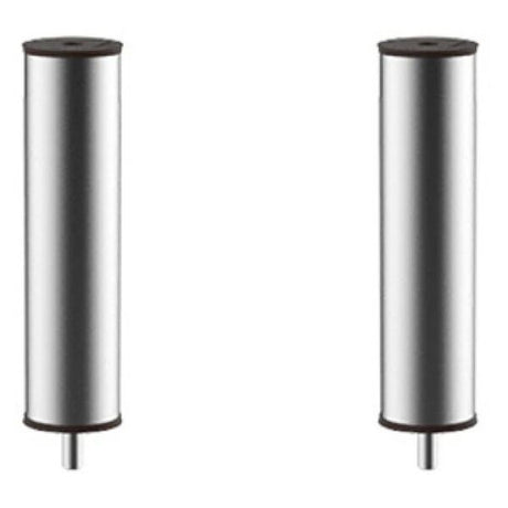 Modular Stainless Steel High Bar Segment Set 2 Piece 30.5cm (12") - Pack 1