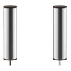 Modular Stainless Steel High Bar Segment Set 2 Piece 30.5cm (12") - Pack 1