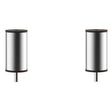 Modular Stainless Steel Short Bar Segment 2 Piece Set - Pack 1