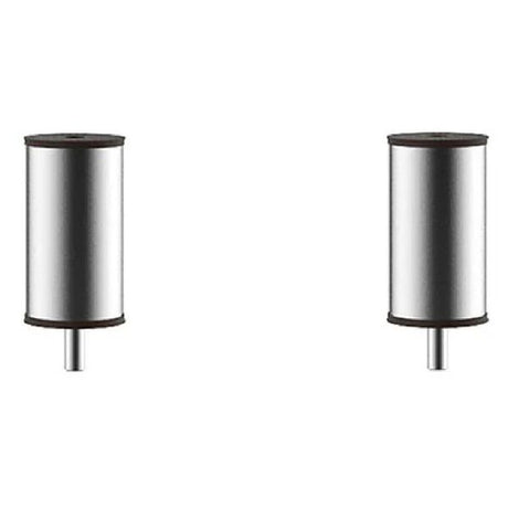 Modular Stainless Steel Short Bar Segment 2 Piece Set - Pack 1