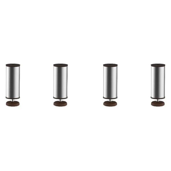 Modular Stainless Steel Bottom Leg 4 Piece Set - Pack 1