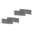 Modular Silver Grey Quick Cover For Large Classic 2 Piece Set - Pack 1