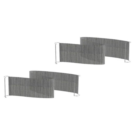 Roll'n Silver-Grey Quick Cover For Service Cart - Pack 1