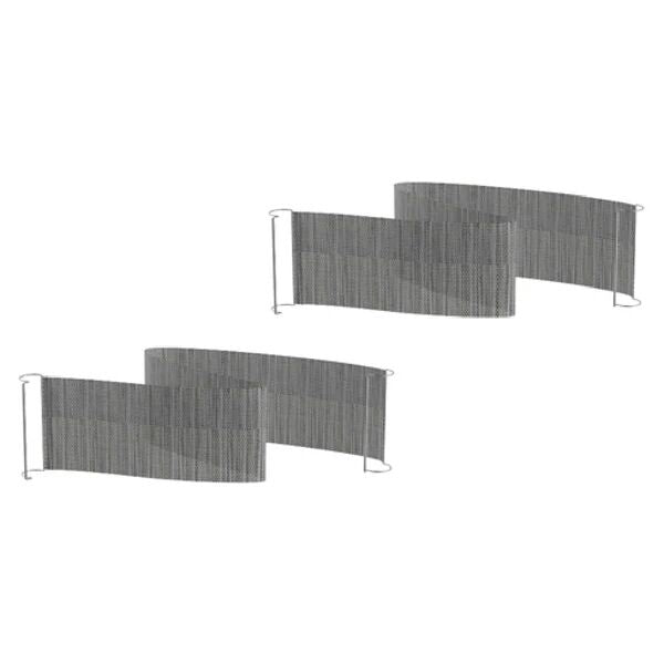 Roll'n Silver-Grey Quick Cover For Service Cart - Pack 1