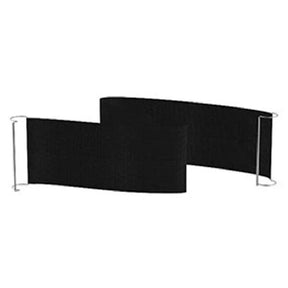 Modular Charcoal Black Quick Cover For Shelf - Pack 1