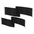 Roll'n Charcoal-Black Quick Cover For Service Cart - Pack 1