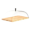 Roll'n Bamboo Cheese Tray & Acrylic Lid 49 x 30 x 17cm (19 x 12 x 7") - Pack 1