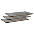 Roll'n Grey Slate Set of 3 BHP Panels For Service Cart - Pack 1