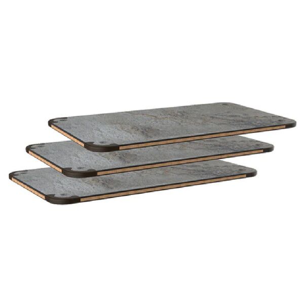 Roll'n Grey Slate Set of 3 BHP Panels For Service Cart - Pack 1