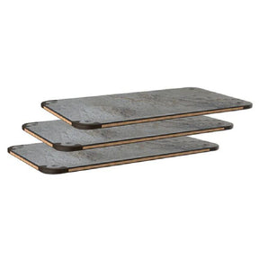 Roll'n Grey Slate Set of 3 BHP Panels For Service Cart - Pack 1