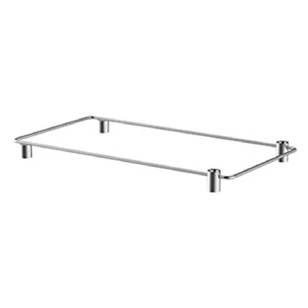 Roll'n Stainless Steel Service Cart Border 80 x 43.2 x 5.1cm (31 1/2 x 17 x 2") - Pack 1