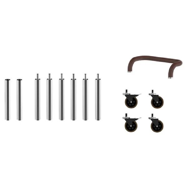 Roll'n Stainless Steel Set Of Segments For Service Cart - Pack 1