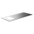 Modular Large Stainless Top with Hole For Ice Bin 180cm 75cm (71 x 29 1/2") - Pack 1