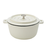 Cast Iron Calico Round Casserole 5.5" (14cm)