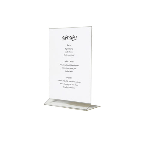 Acrylic Menu Holder A4 Size