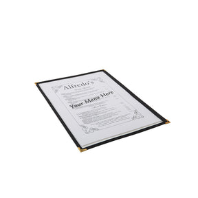 American Style Clear Menu Holder - 1 Page