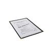 American Style Clear Menu Holder - 1 Page