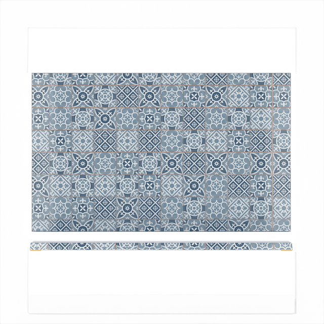 Blue Marrakesh Melamine GN1/1 Slab 53 x 32.5cm