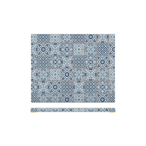 Blue Marrakesh Melamine GN1/2 Slab 32.5 x 26.5cm