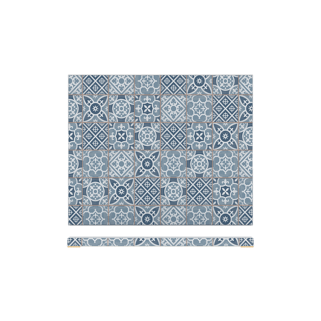 Blue Marrakesh Melamine GN1/2 Slab 32.5 x 26.5cm