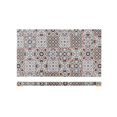 Grey Marrakesh Melamine GN1/3 Slab 32.5 x 17.6cm