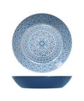 Blue Marrakesh Melamine Bowl 42.5 x 8cm