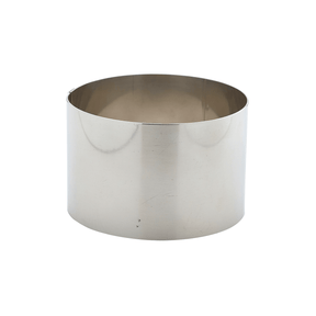 Stainless Steel Mousse Ring 9x6cm