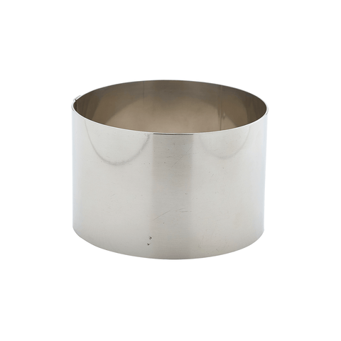 Stainless Steel Mousse Ring 9x6cm