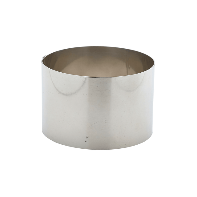 Stainless Steel Mousse Ring 9x6cm