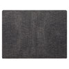 Modern Twist Linen Black Grey Silicone Placemat 30.5 x 40.6cm (12 x 16") - Pack 12