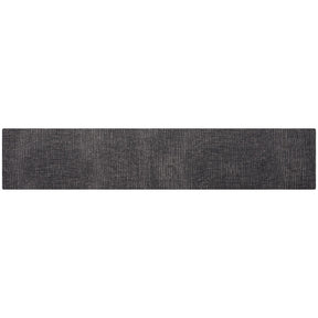 Modern Twist Linen Black Silicone Table Runner 35.6 x 182.9cm (14 x 72") - Pack 3