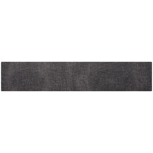 Modern Twist Linen Black Silicone Table Runner 35.6 x 182.9cm (14 x 72") - Pack 3