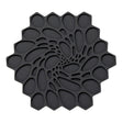 Modern Twist Hive Graphite Trivet 17.8cm (7") - Pack 6