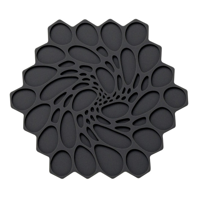 Modern Twist Hive Graphite Trivet 17.8cm (7") - Pack 6
