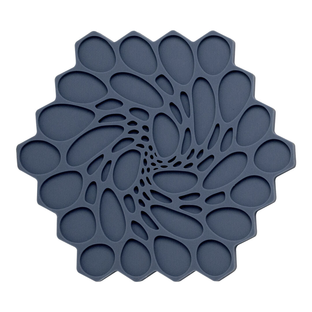 Modern Twist Hive Midnight Trivet 17.8cm (7") - Pack 6
