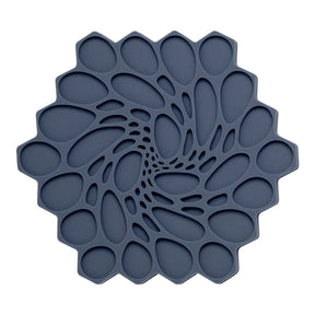 Modern Twist Hive Midnight Trivet 17.8cm (7") - Pack 6