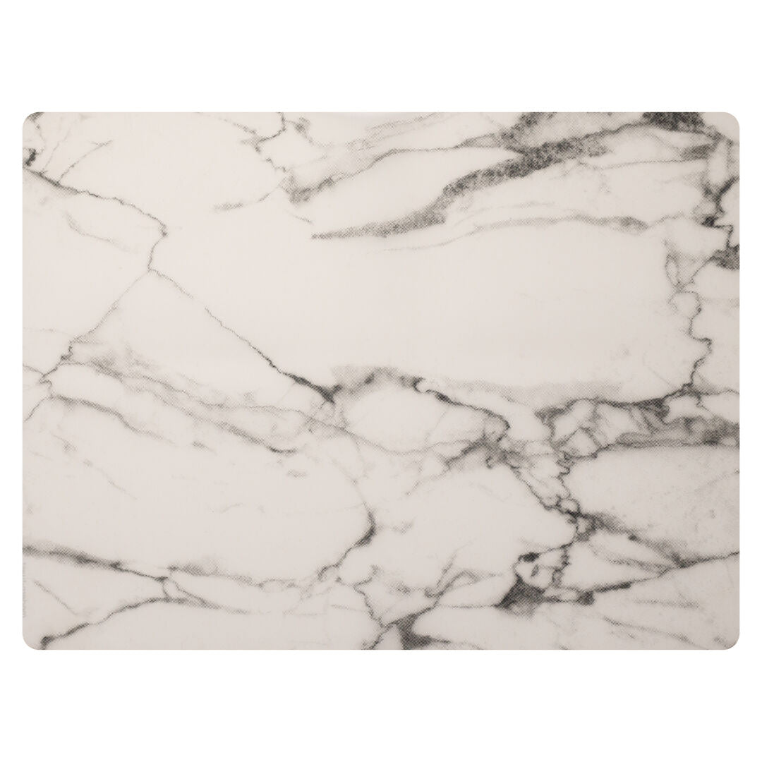 Modern Twist Marble Grey Silicone Placemat 30.5 x 40.6cm (12 x 16") - Pack 12