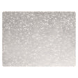 Modern Twist Twine Silver Silicone Placemat 30.5 x 40.6cm (12 x 16") - Pack 12