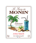 Monin Falernum Syrup label