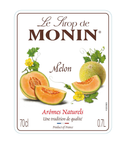 Monin Melon Syrup 70cl label