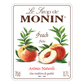 Monin Peach Syrup 70cl label