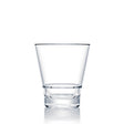 Capella Stack Clear Short Double Rocks 14.5oz (41.5cl) - Pack 12