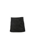 Black Short Apron W/ Split Pocket  70cm x 37cm